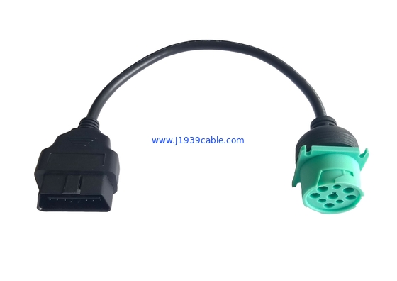 Durable J1939 Can Bus Cable 20AWG Pure Copper J1939 To OBD2 Converter