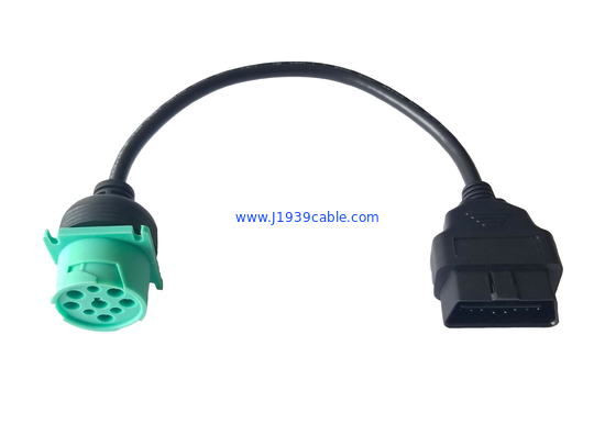 Durable J1939 Can Bus Cable 20AWG Pure Copper J1939 To OBD2 Converter