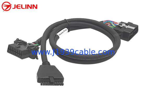 PT30 ELD OBD J1962 Splitter Y Cable per Pacific Track per Volvo o Mack Trucks in Nord America