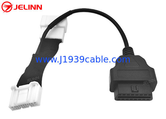 Cable di adattamento OBD2 OBD 20 pin a OBDII per Tesla Model 3 Anno 2018
