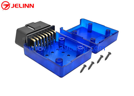 Connessione OBD2 con alloggiamento con perno ad angolo destro di 90 gradi
