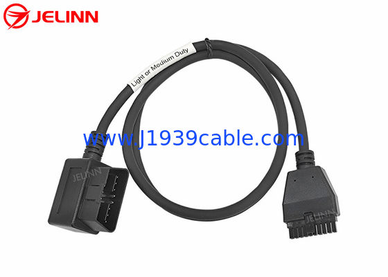 PT30 Cavo per dispositivi ELD OBD2 OBDII J1962 Cavo dispositivo di registrazione elettronica per camion Volvo o Mack in Nord America