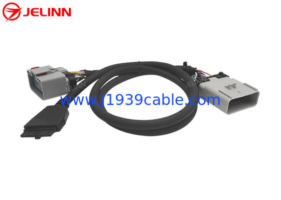 PT30 Cavo per apparecchiature ELD 14Pin RP1226 Y Cavo per apparecchiature elettroniche di disboscamento camion pesanti in Nord America